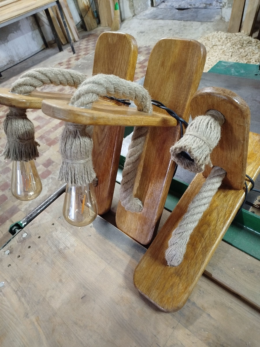 Lustre rustice foto 2