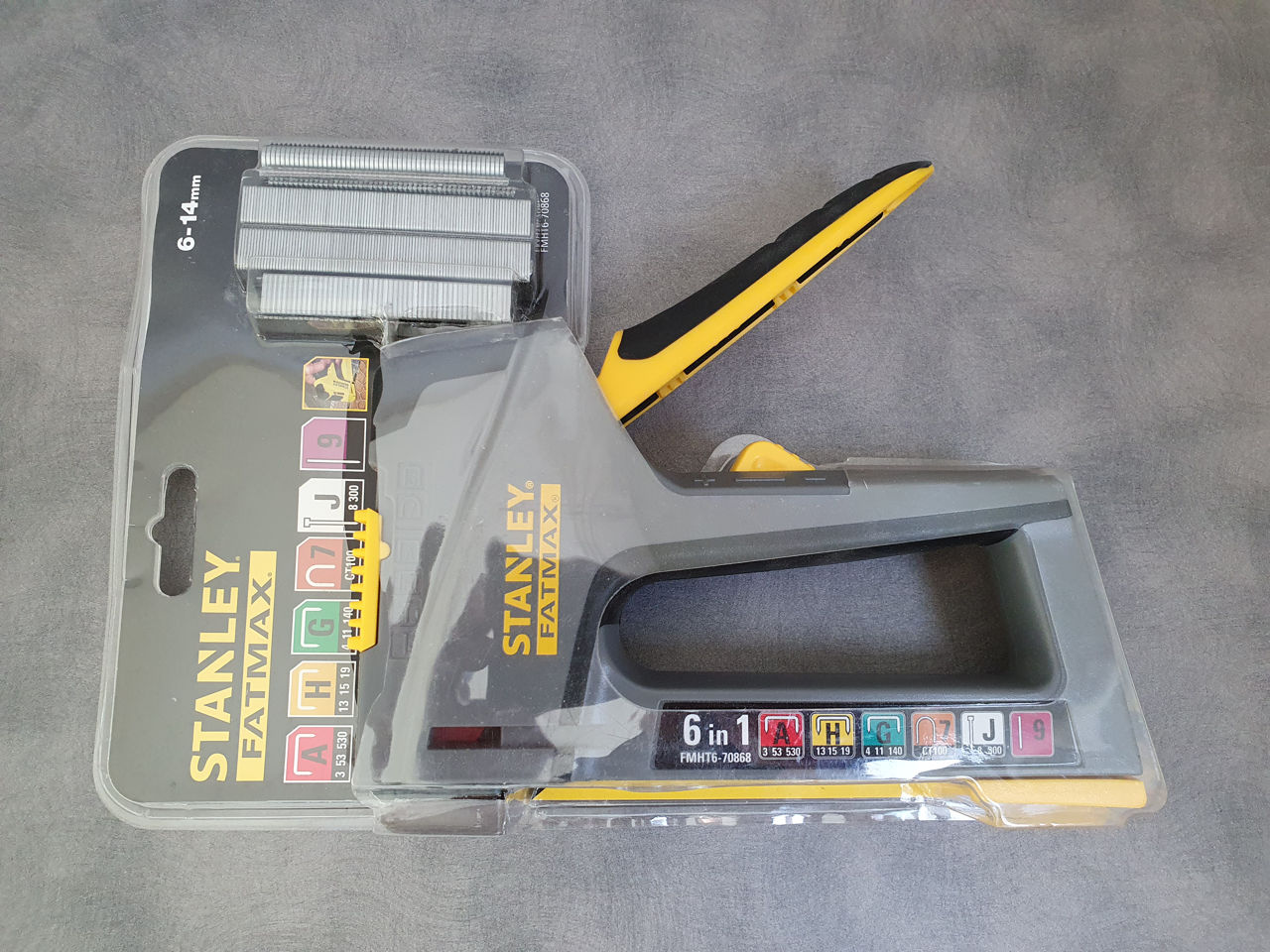 STANLEY FATMAX TR75 FMHT670868 6in1 MultiPurpose Plastic Staple and