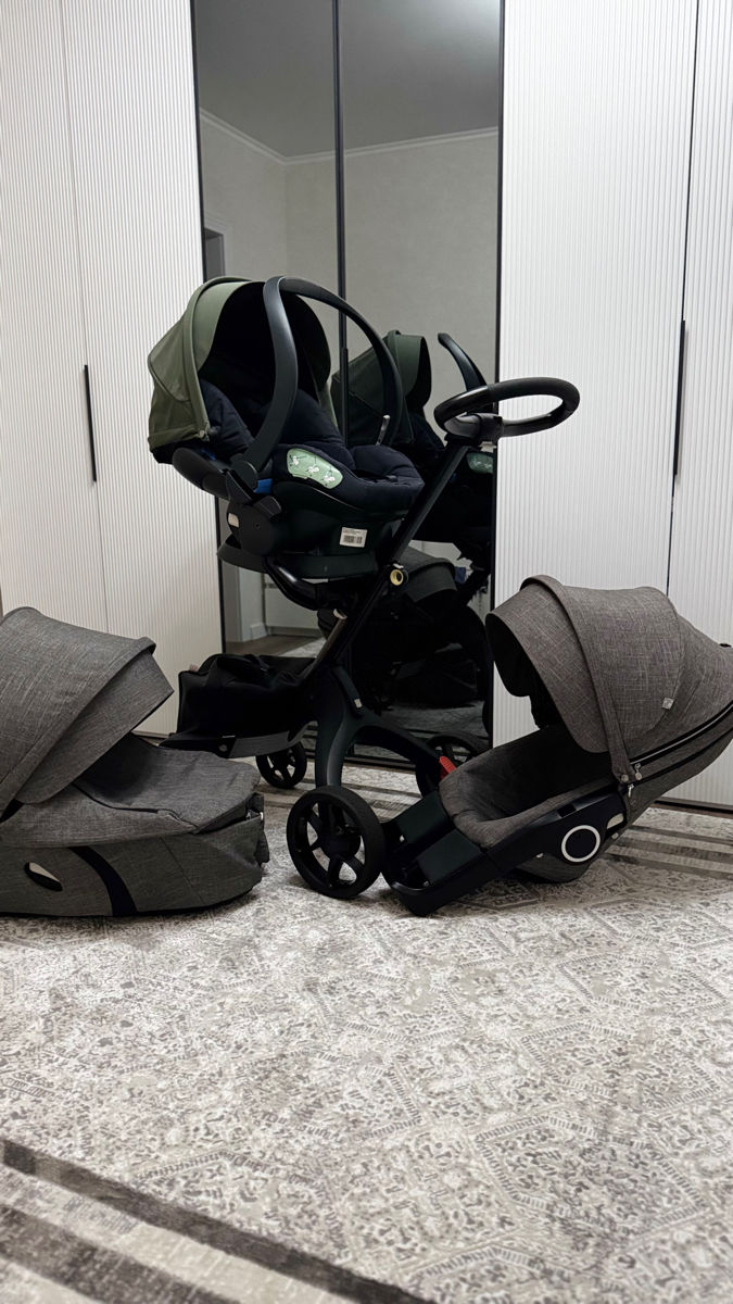 Vind cărucior Stokke V6 3in1 фото 4