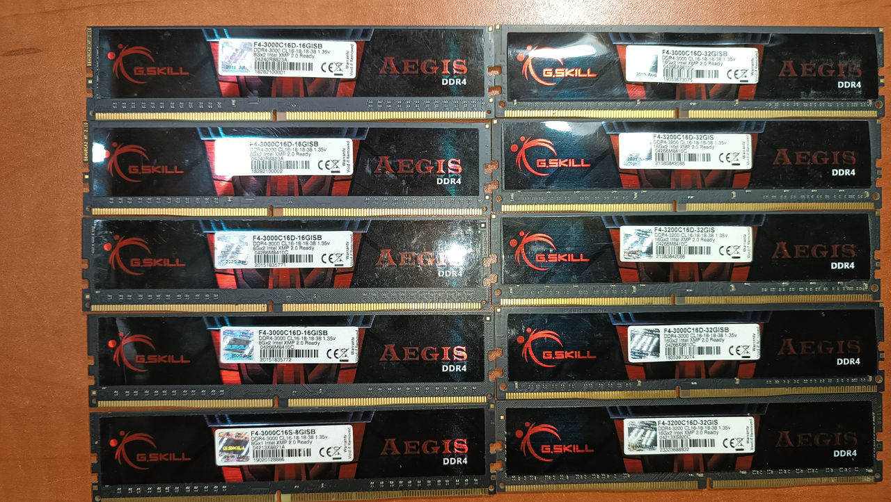Продаю оперативные память для PC, DDR 3, DDR 4 фото 17