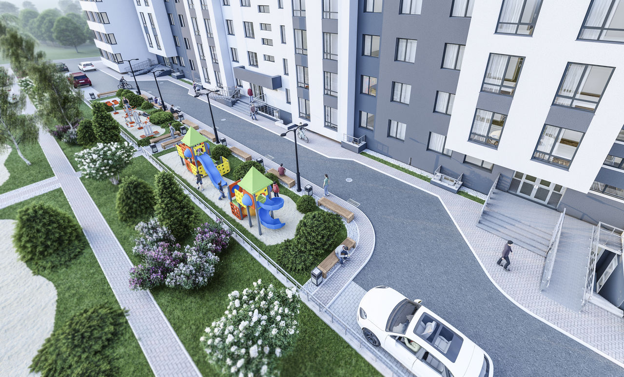 Apartament cu 2 camere,  Durlești,  Chișinău,  Chișinău mun. foto 1