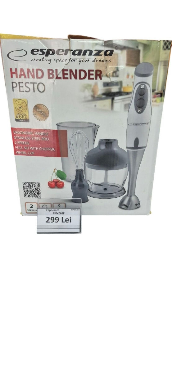 Esperanza EKM0023G Frullatore Piña Colada 450W - Per Smoothie E Frullati