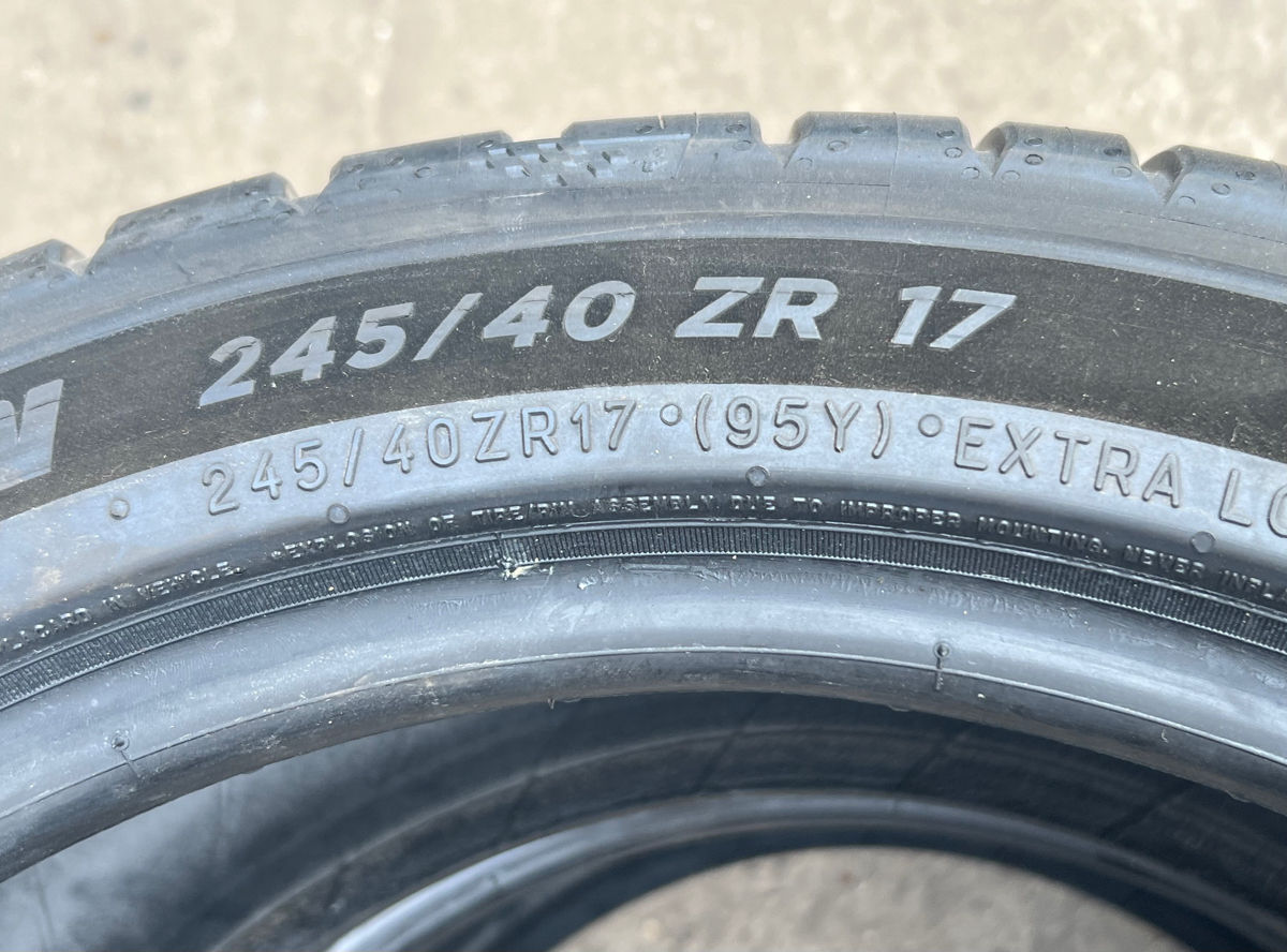Продам 2 шины 245/40 R17 Michelin Pilot Sport 5 фото 5