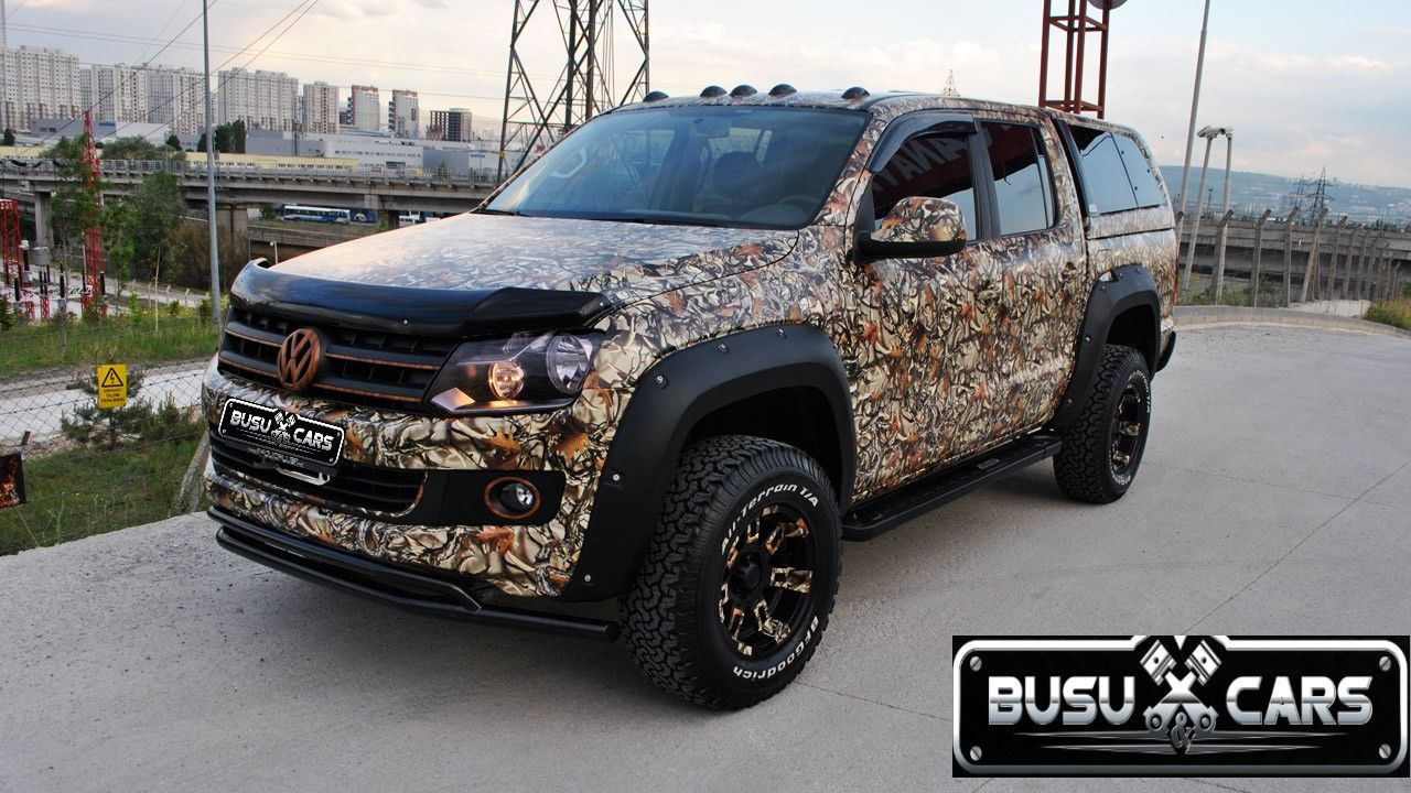 Расширители колёсных арок с выносом 60 мм для Volkswagen Amarok 2010+ foto 4