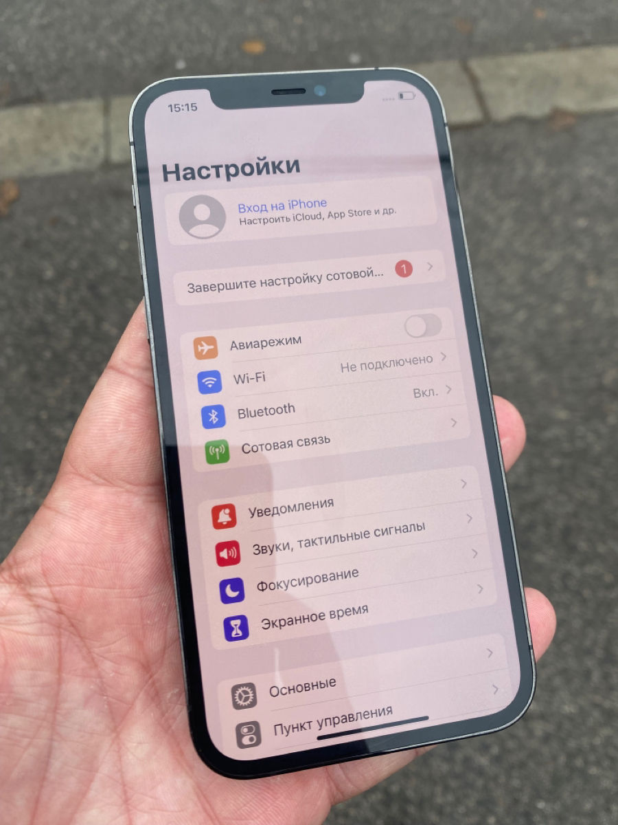 iPhone 12pro 128gb Graphite