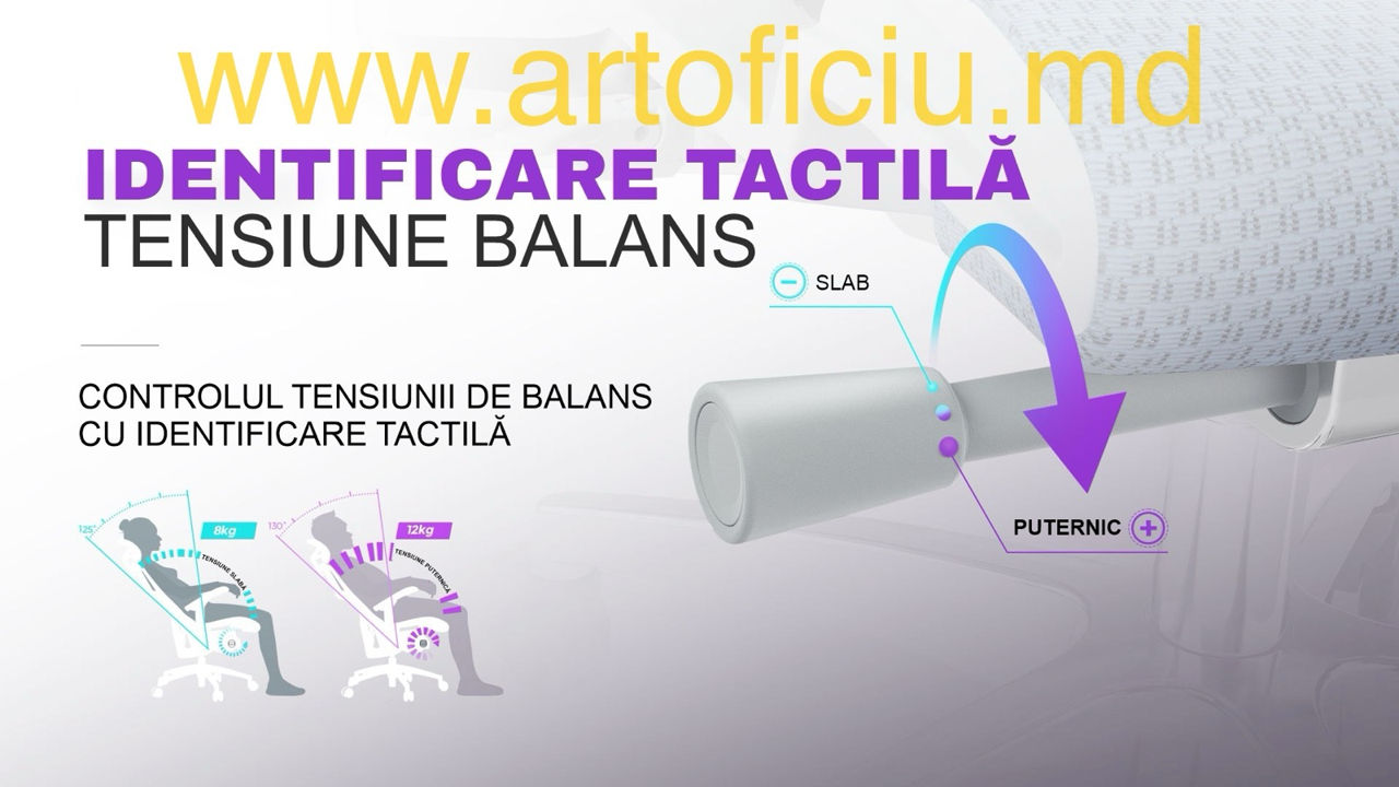 Scaun ortopedic Pofit-2 bionic - coloana vertebrala bionica foto 11