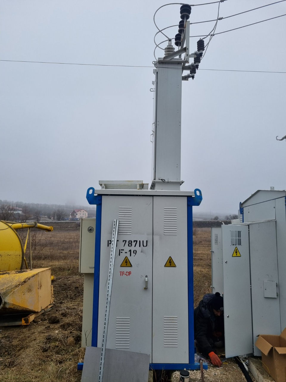 Post de transformare 250 kw ,подстанции кабельного ввода ктп. transformator 100 kw foto 0