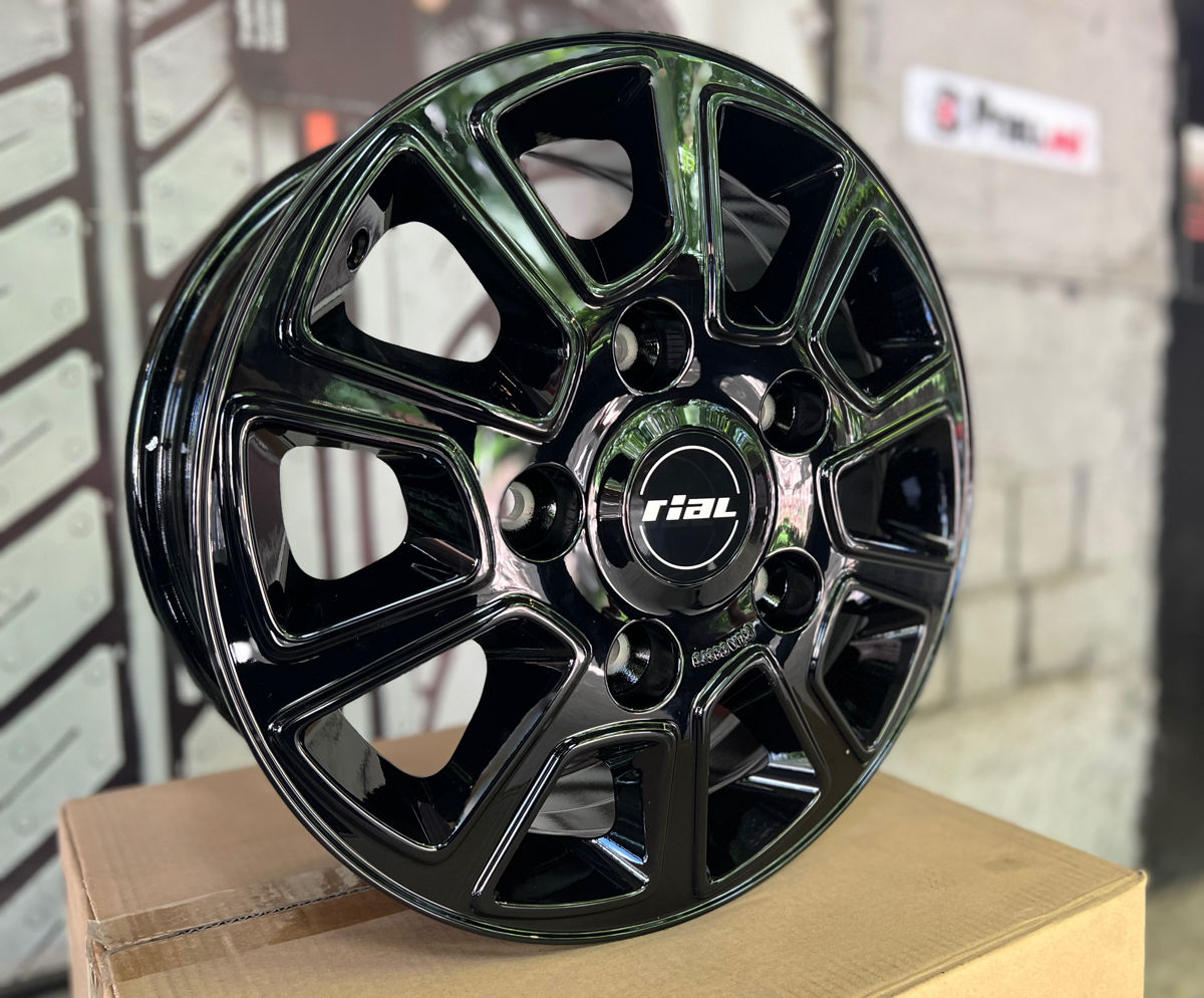 5x160 r16 Rial Transporter/2 для Ford Transit Black foto 2