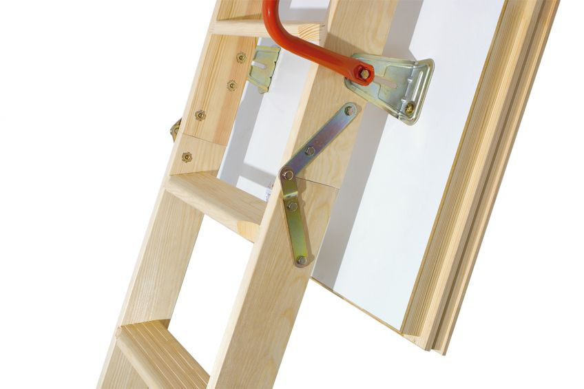 Чердачная лестница Fakro LTK Thermo H-2.8m 60*120 cm foto 3