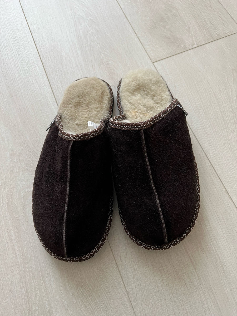 Меховые тапочки 43