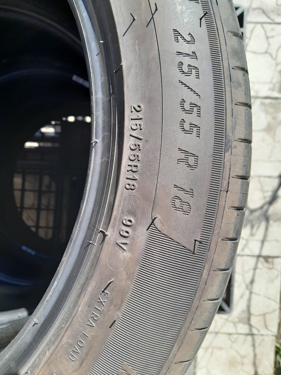 Продаю  шины 215/55/r18  фото 4