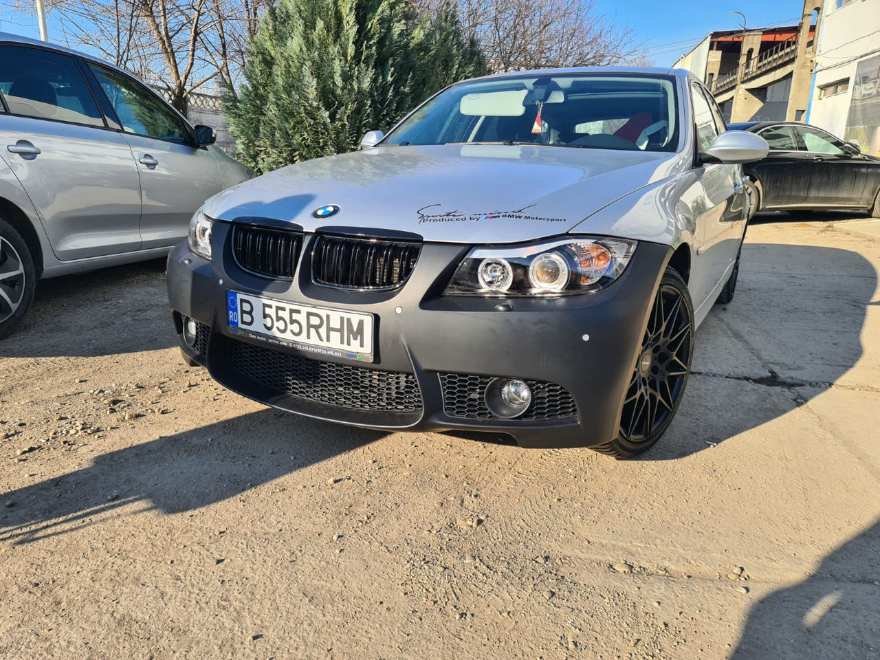 Bara Fata M3 BMW Seria 3 E90 NFL Bamper M cu suporti de senzori si spalator faruri бампер foto 9