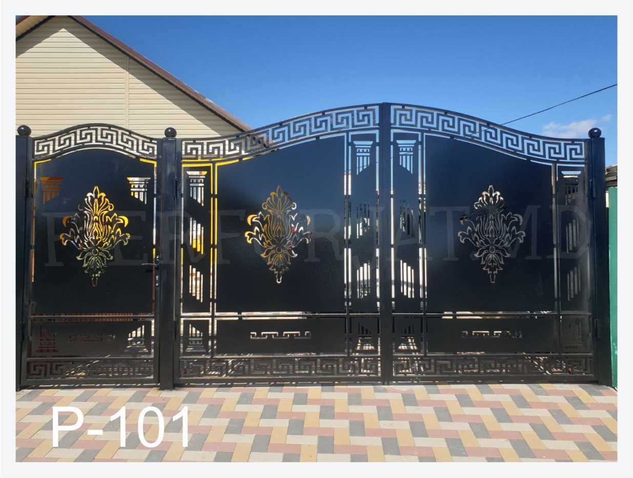 Porti fier forjat , porti metal, porti de la producator, obiecte din metal forjat , fier forjat foto 10