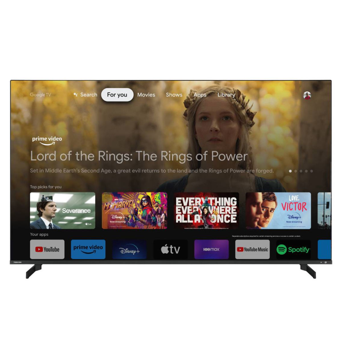 Телевизор toshiba 55QG5E63DG (55″ / 4K UHD / Smart TV / Wi-Fi) – Новый! Гарантия 2 года! фото 0