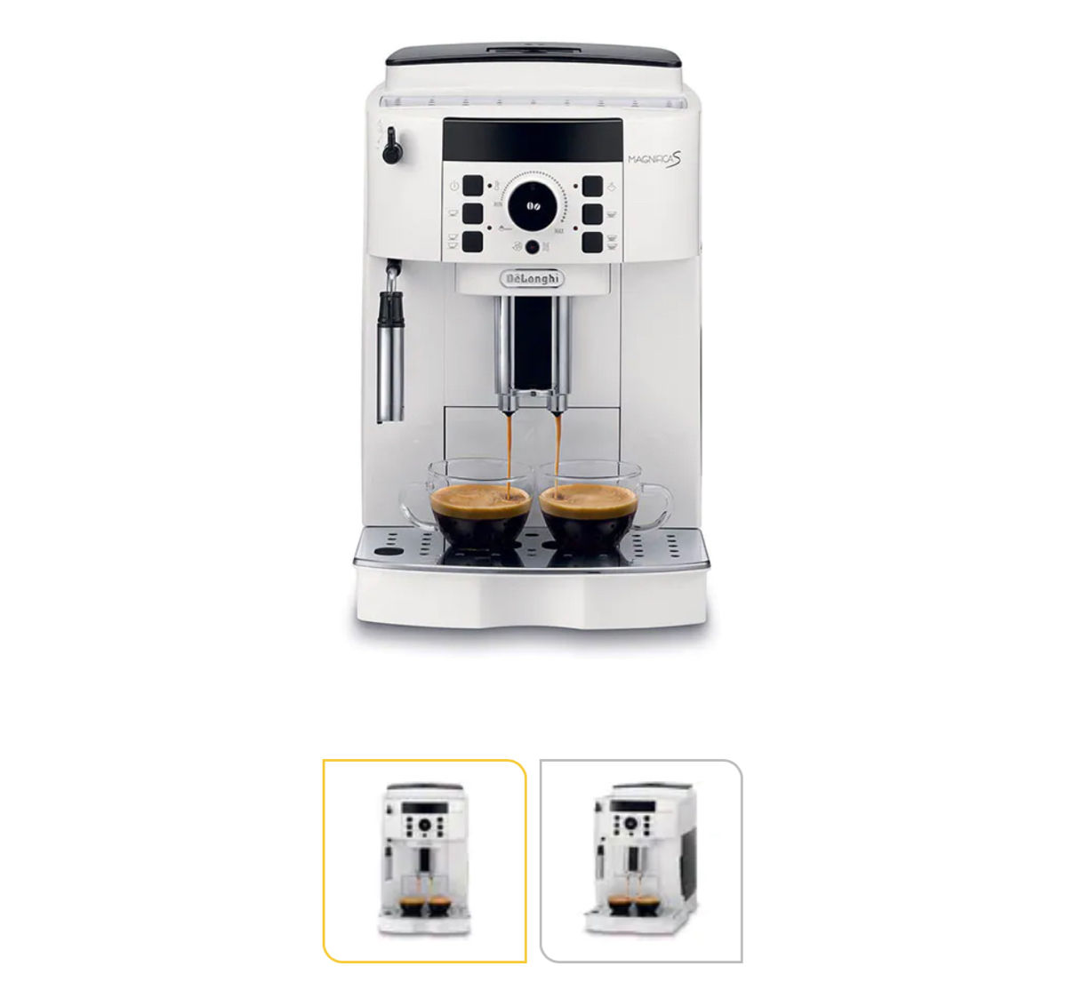 Espressor automat DE LONGHI Magnifica S ECAM 21.117.W, 1.8l, 1450W, alb