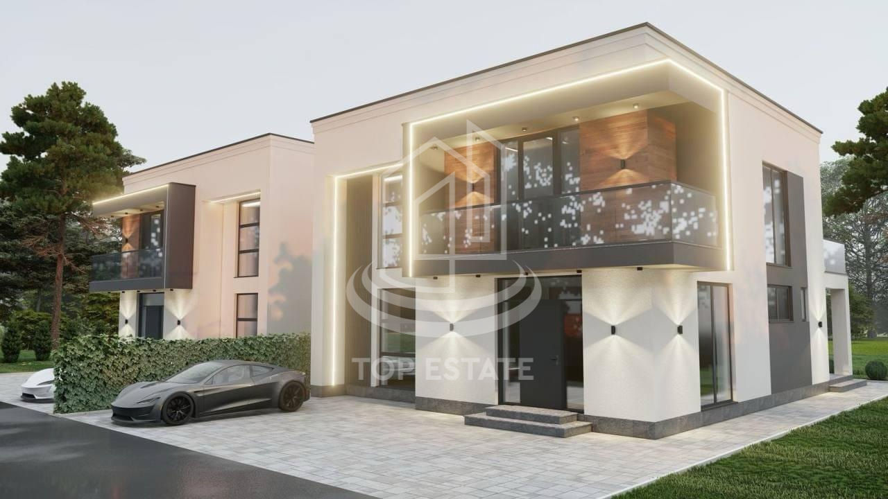casă în stil hi- tech, Dumbrava, Poiana Domnească