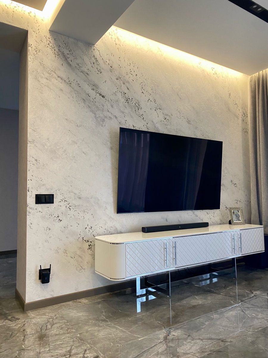 Finisaje decorative. Tencuiala si vopsea decorativa. Декоративная штукатурка фото 6