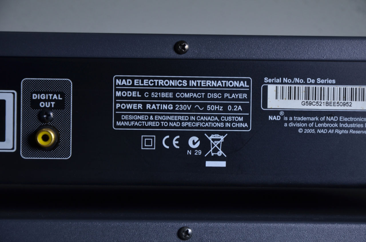 NAD Hi Fi система / NAD C350 усилитель / NAD C521 CD player / NAD C422 Stereo AM/FM / есть пластинки фото 7