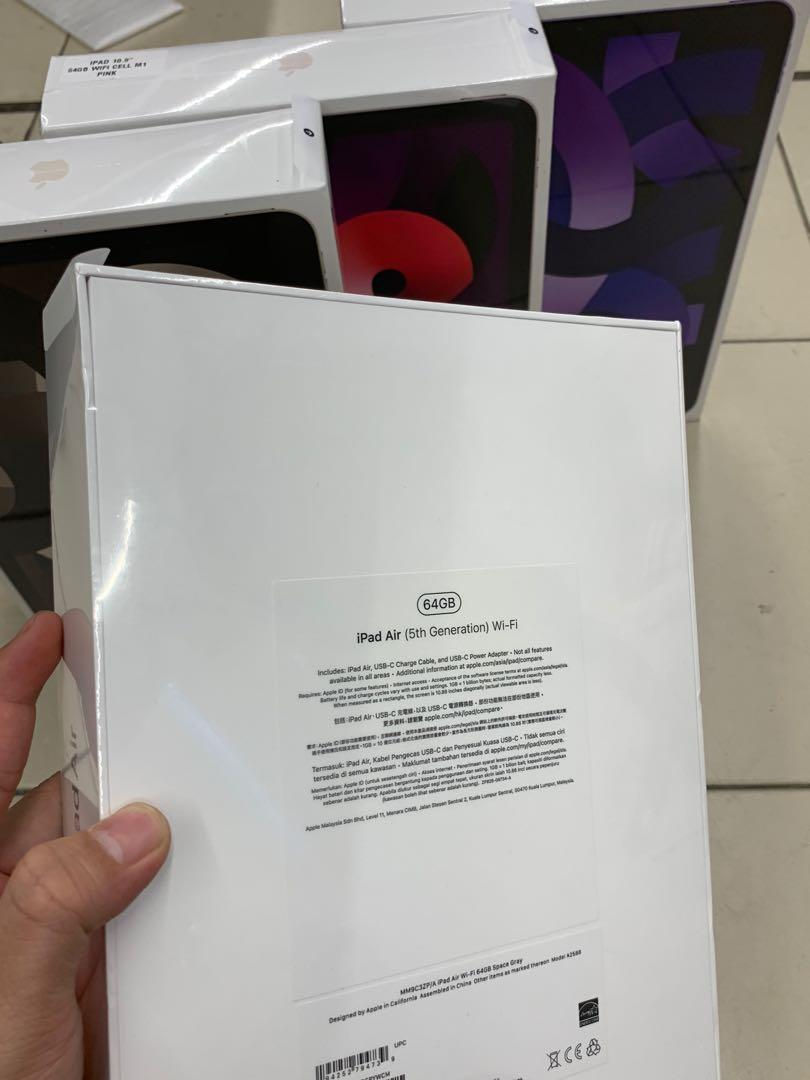 Apple Ipad Air 5 (2022) 64gb. Nou. Sigilat. Garantie 1 an! Livrare! foto 1