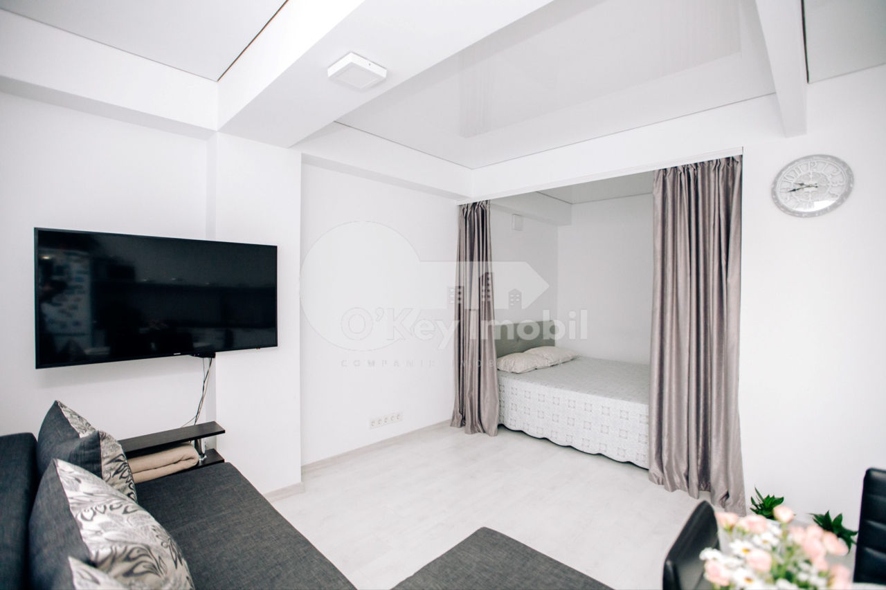 Apartament cu 1 cameră, 36 m², Centru, Chișinău foto 3