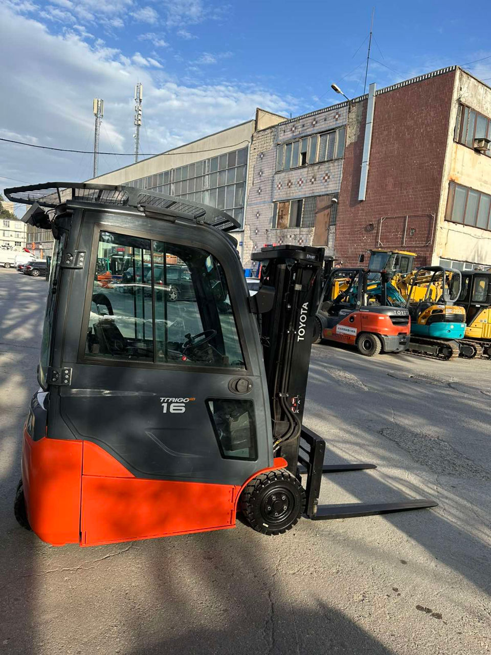 Electrostivuitor Toyota 1.6t/ Электропогрузчик Тойота 1,6т foto 11