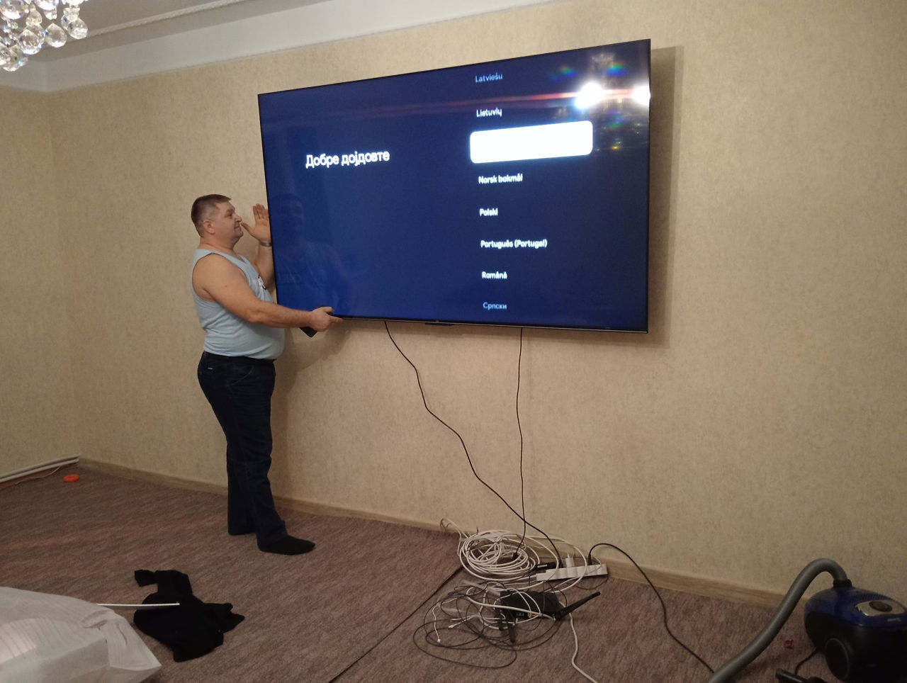 Навеска телевизора, установка Тв, продажа Крепление, instalarea specealizată a Televizorului. фото 4