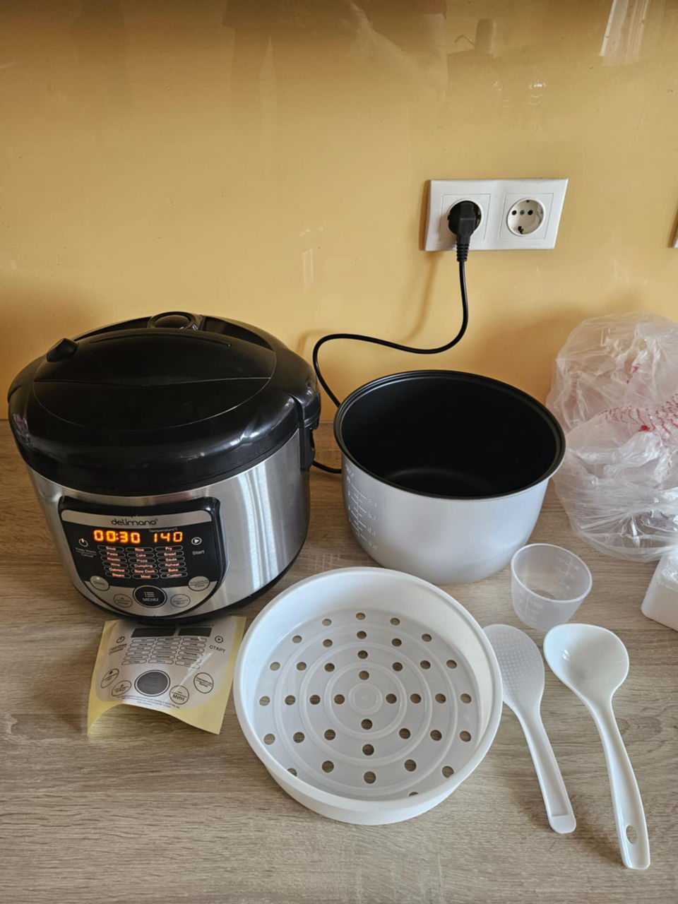 Multicooker Delimano 18 în 1, 5L — nou foto 1
