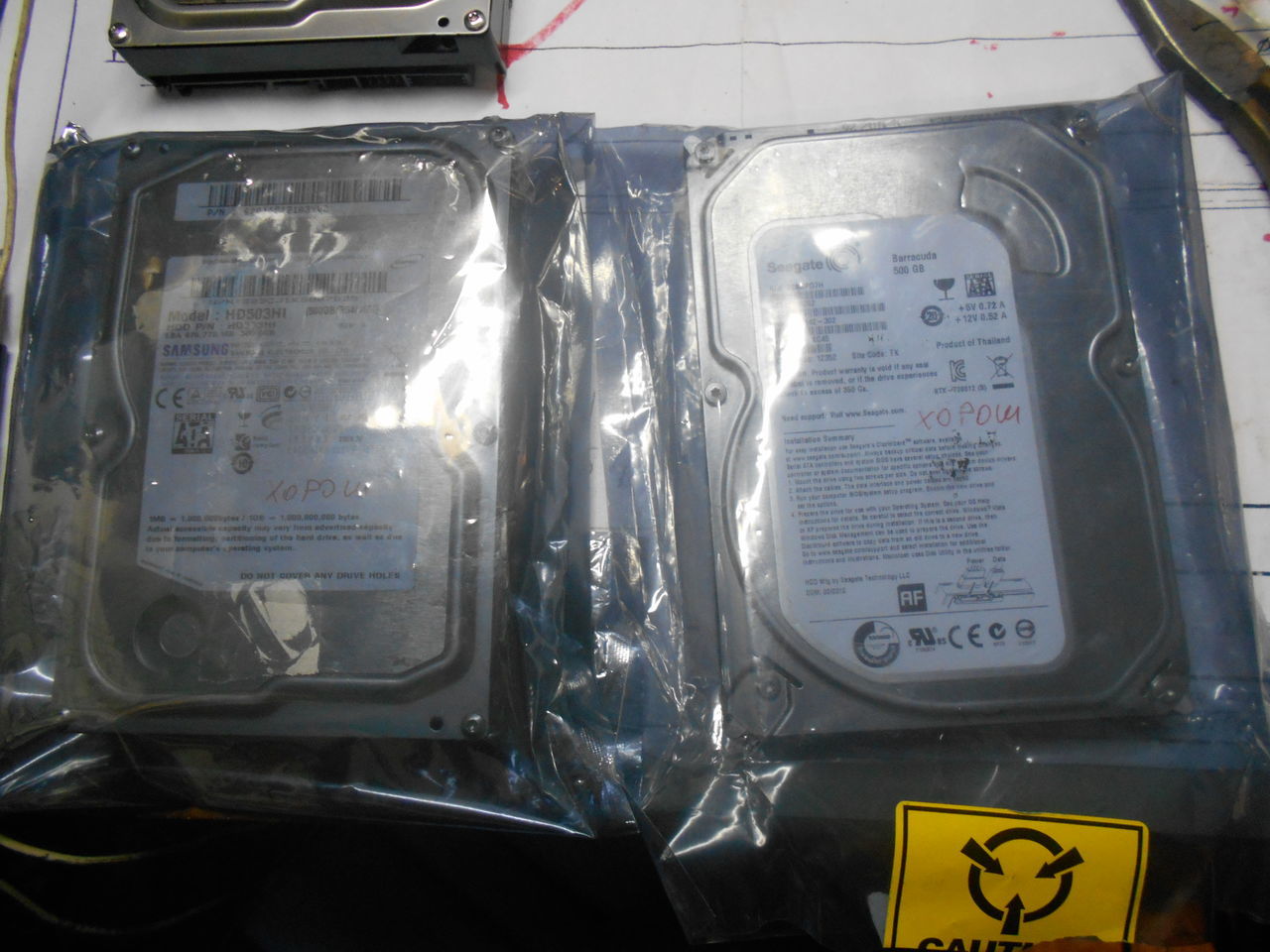 500gb и Samsung HD503HI