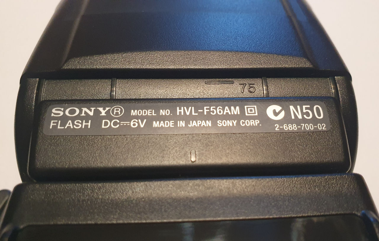 Вспышка Sony HVL-F56AM фото 3