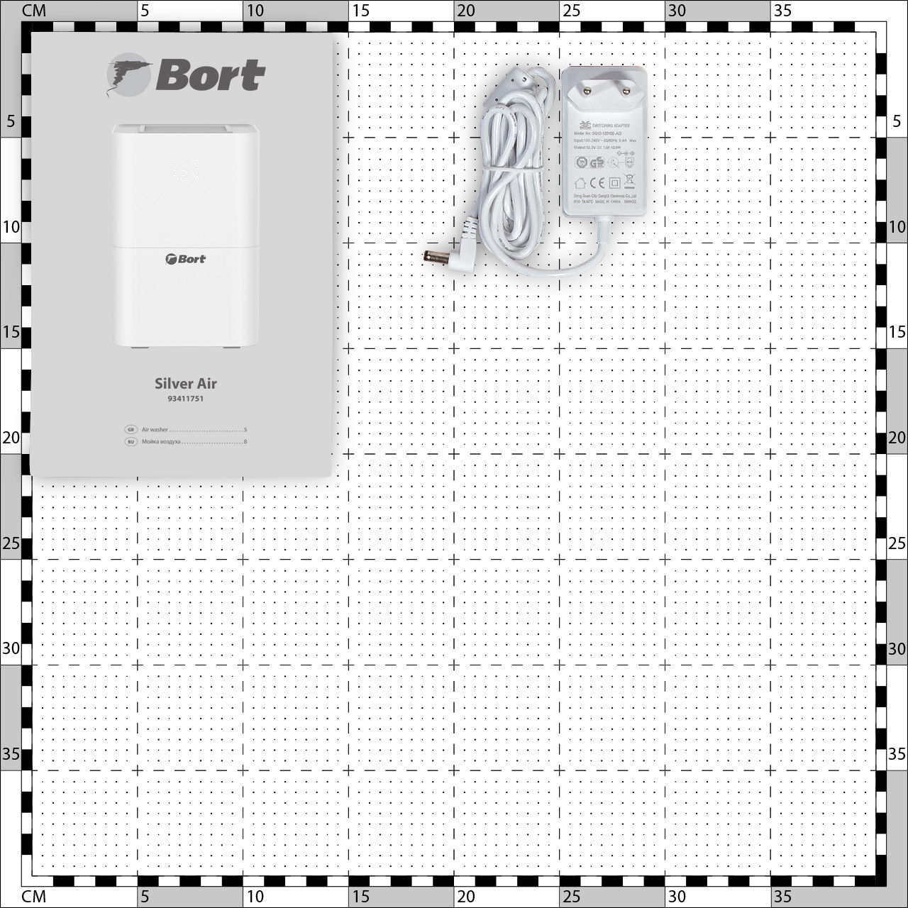 Purificator de aer bort silver air / мойка воздуха bort silver air foto 6