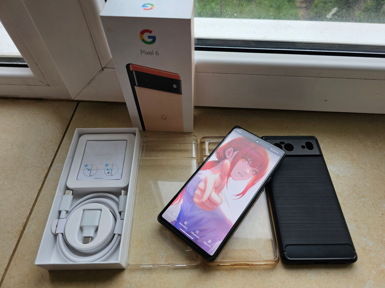 Pixel 6,прекрасный телефон, хороший подарок.