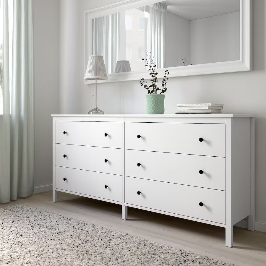 Comodă clasică cu 6 sertare IKEA 172x83 foto 0
