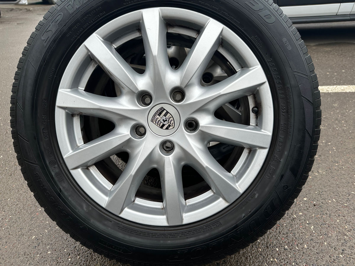 Jante cu cauciucuri de iarna Porsche Cayenne 255/55/R18 foto 2