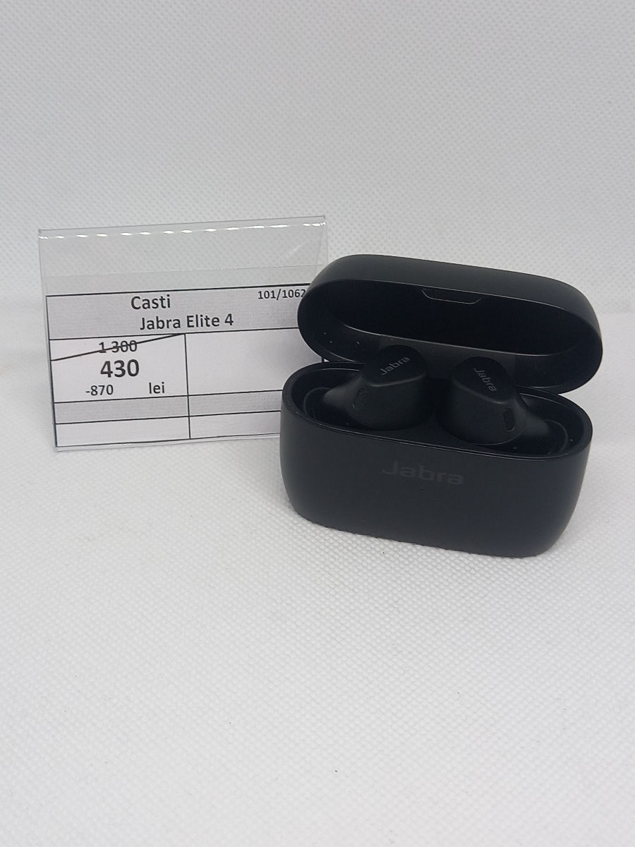 Casti Jabra Elite 4 pret 430lei foto 0
