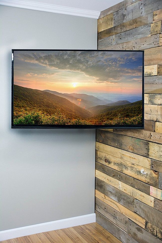 Установка телевизоров на стену. Instalare televizor pe perete. Instalare suport tv pe perete. foto 2