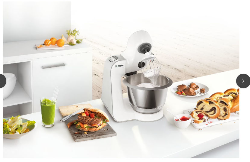Robot de bucatarie BOSCH MUM58259, vas 3.9l, blender 1.25l, 1000W, 7 trepte viteza.Promo! foto 2