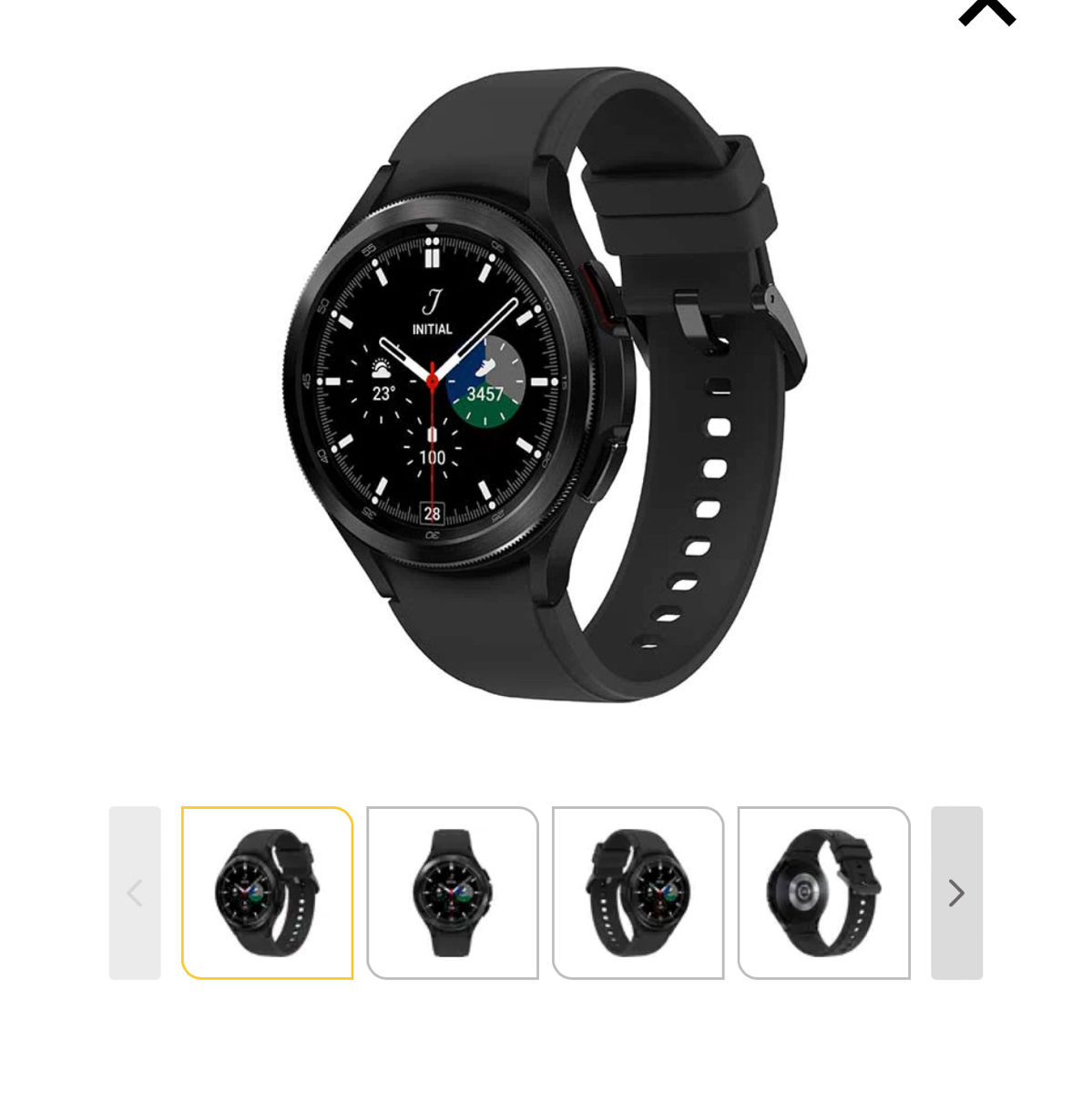 Samsung Galaxy Watch4 Classic 46mm Armband Smartwatch Samsung Galaxy Watch4 Classic, 46mm, Android, Black