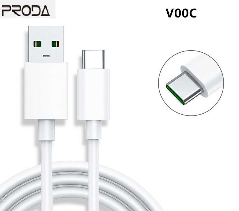 Cablu de încărcare USB, 2 metri, Proda PD-B71a Type-C Fast Charge 4A cu transfer de date 480 Mbit/s foto 4