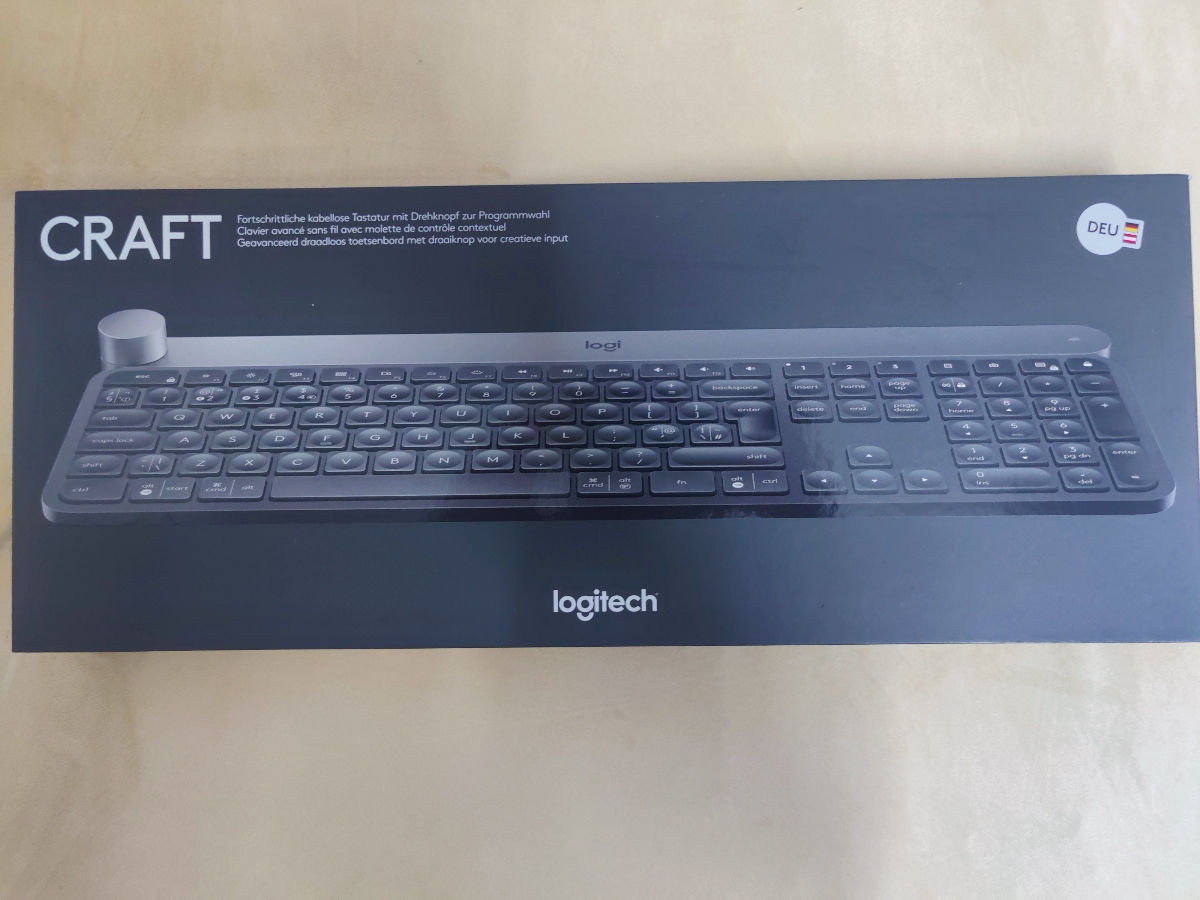 Tastatură Logitech Craft Wireless – Nouă, Sigilată foto 0