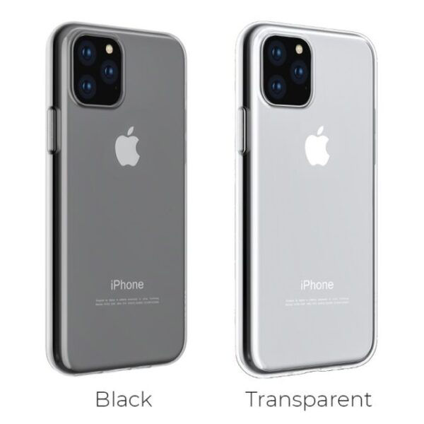 Husă din TPU seria Light pentru iPhone 11 (negru) foto 2