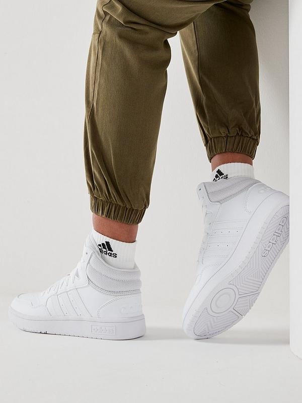 Adidas Women Hoops 3.0 Mid Classic Shoes фото 4