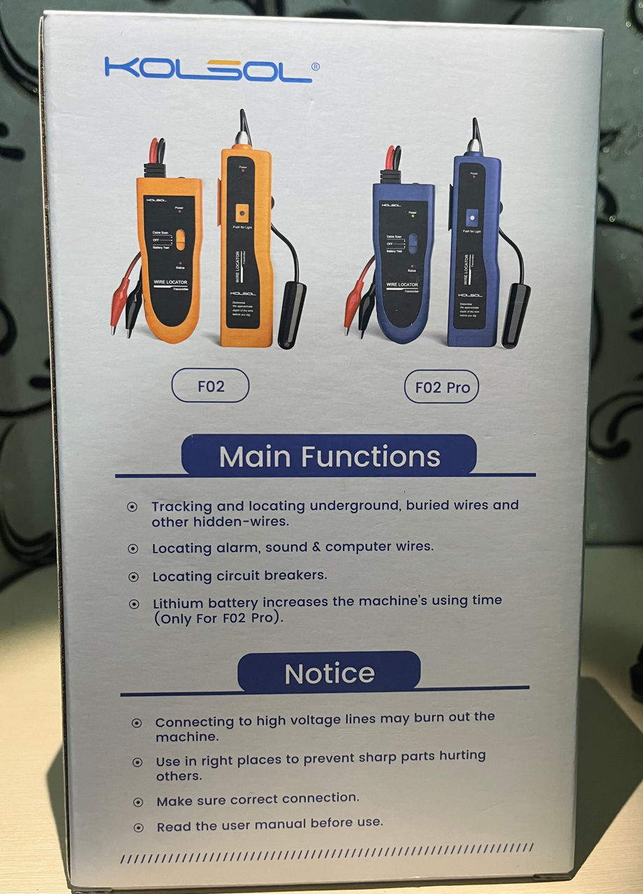 Подземный кабельный локатор