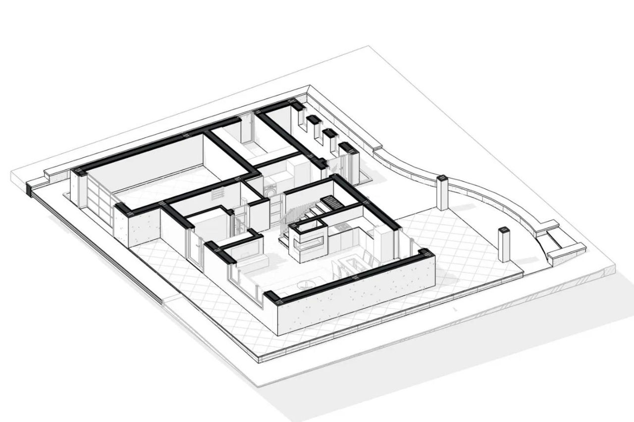 Casă de locuit individuală cu 2 niveluri/ stil modern/ Hi-teach/ arhitect/ proiecte/reconstrucții/3D foto 5