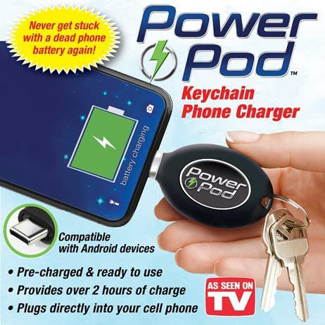 Портативное зарядное устройство для телефона Power Pod Android USB foto 1