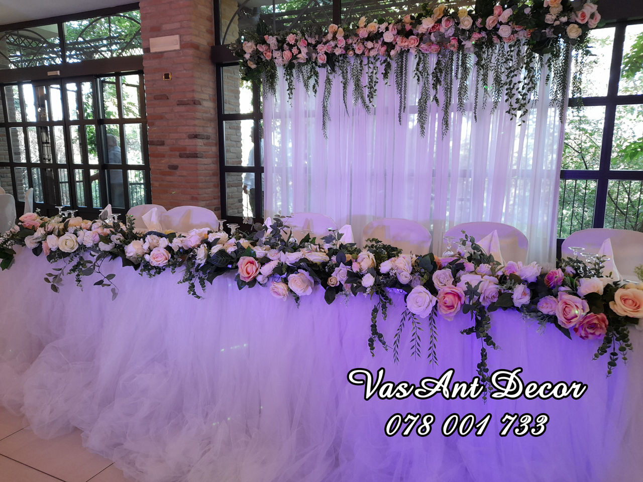 Decor nuntă, cumetrie, botez, înscriere фото 7