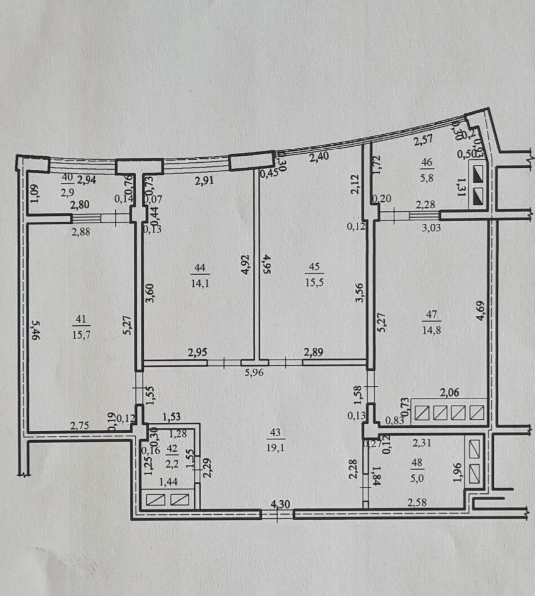 Apartament cu 3 camere,  Ciocana,  Chișinău mun. foto 2