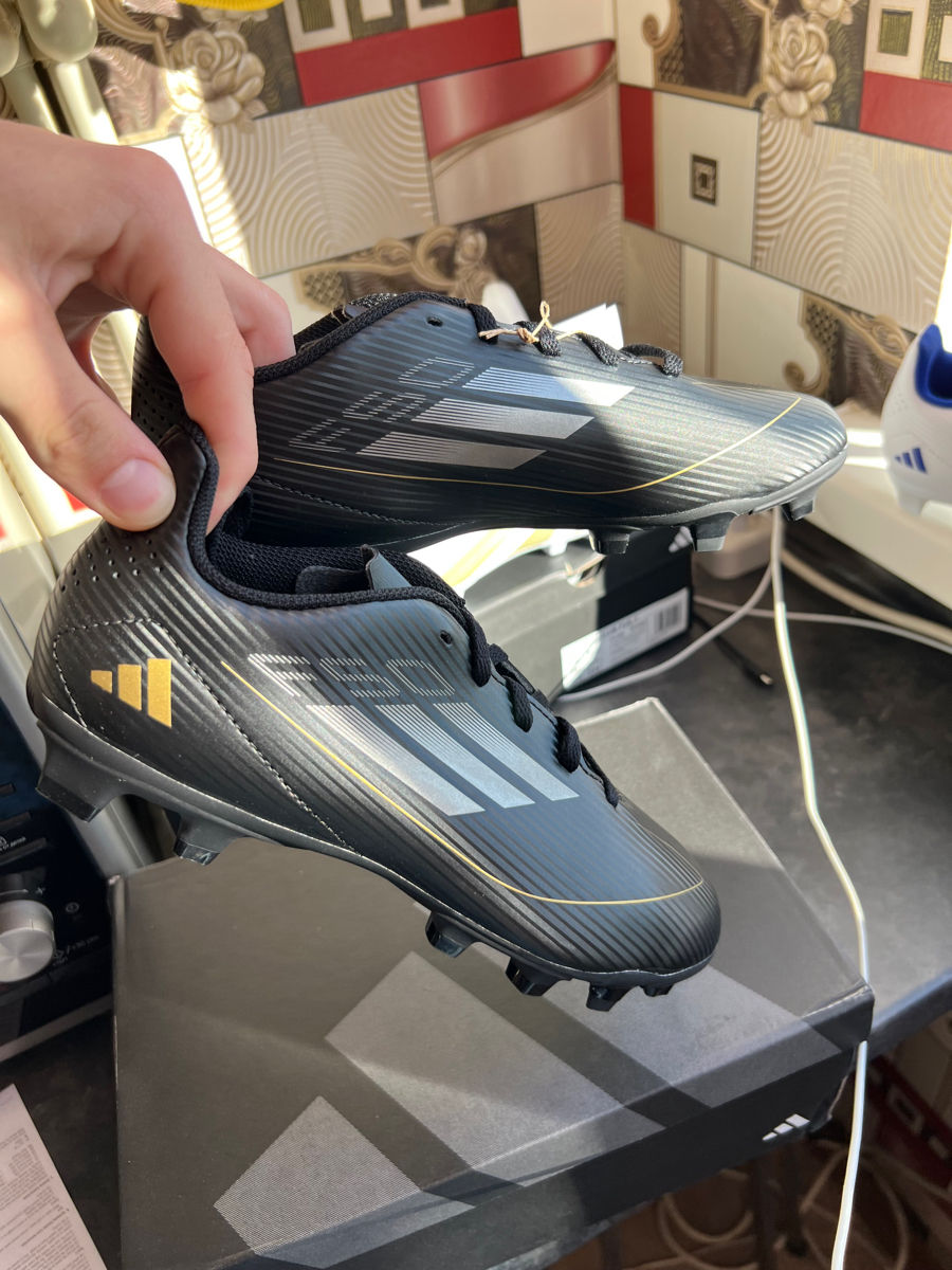 Оригинальные бутсы Adidas F50 Club FG для детей фото 2