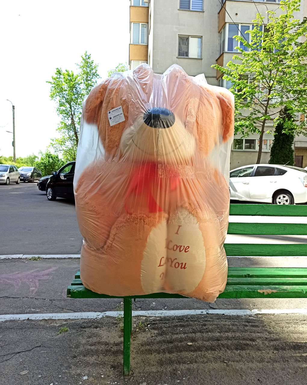 Ursuleți gigant 170 cm cu I Love You. Livrare în Chișinău și în toată Moldova. foto 13