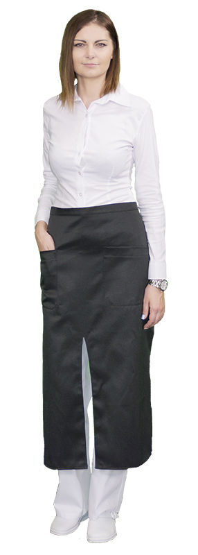 Șorț de chelner negru 109 / Фартук официанта черный 109 foto 0