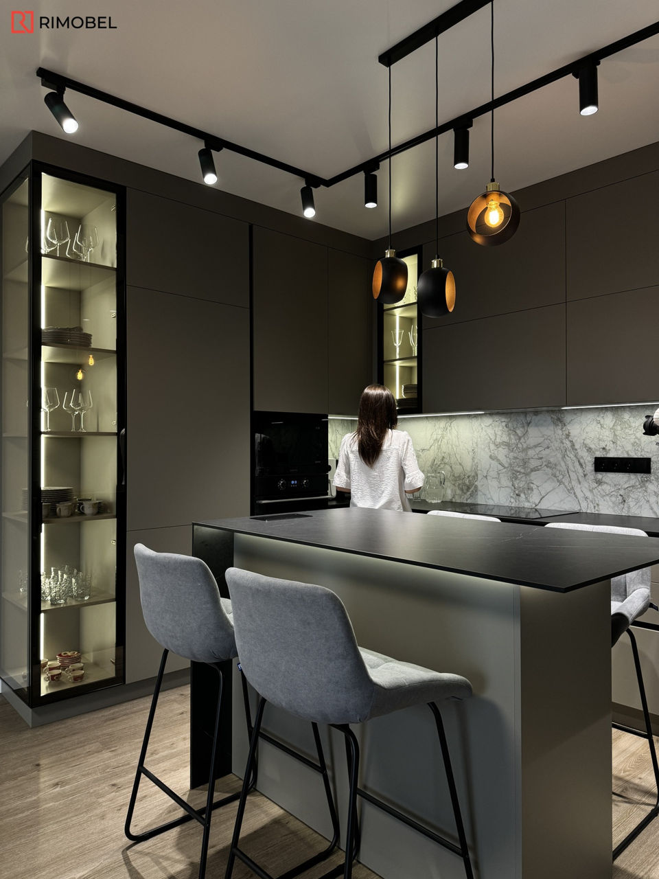 Proiect de mobilier  pentru bucătărie marca Rimobel foto 3